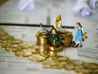 Wizard of Oz Money Yellow Brick Road