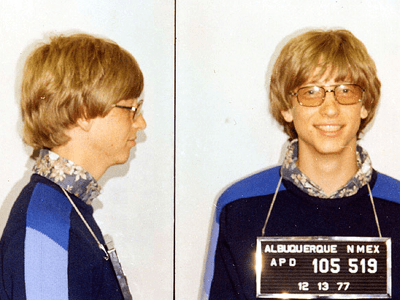 Bill Gates Mugshot