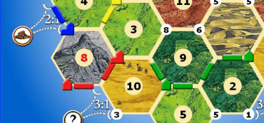 Economic Lessons from “Settlers of Catan”
