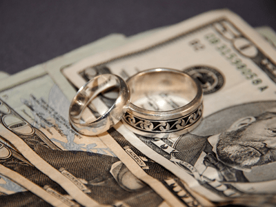 Wedding Rings and Money Wedding Rings and Money