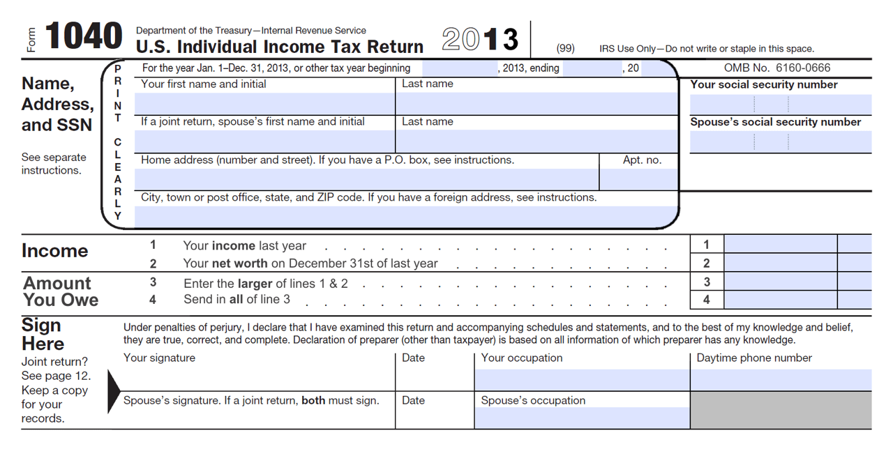 1040 Simple 2013