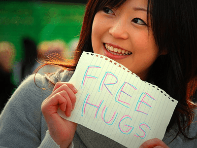 Free hugs