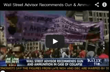 Wall Street Advisor Recommends Gun & Ammunition In Case Of Collapse