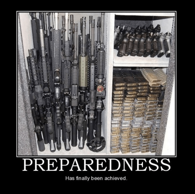 Preparedness has finally been achieved.