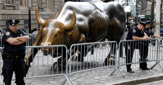 Wall around Wall Street