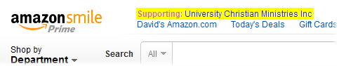 AmazonSmile Supporting