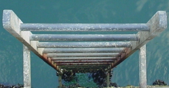 Ladder from above