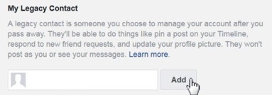 Facebook Legacy: Step 5