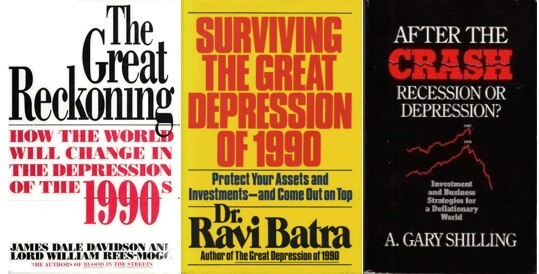 Books that were pessimistic about the 1990s