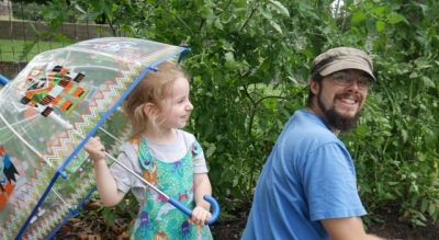 2019 Zoe and Matheson in Garden